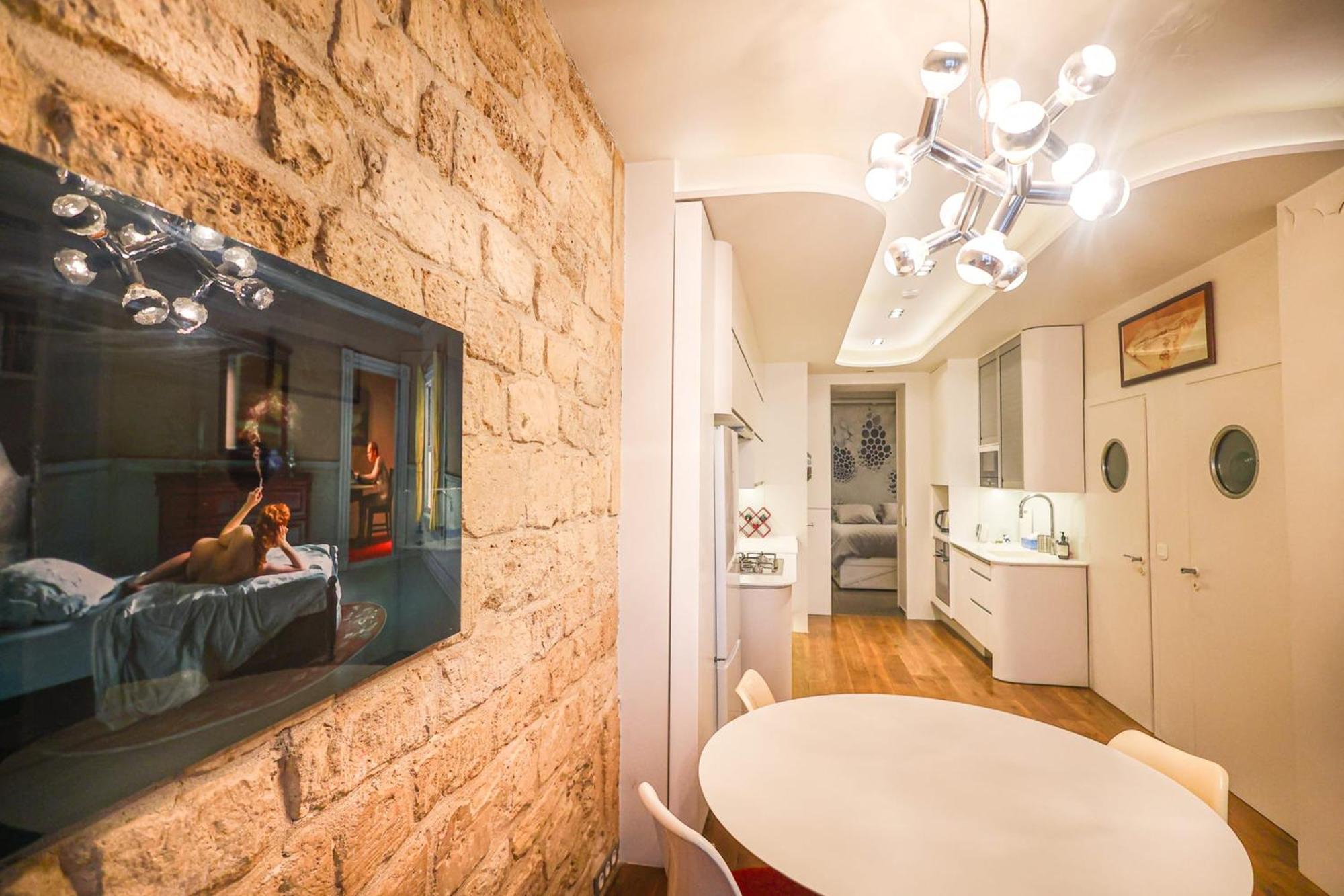 Elegant Appartement Climatise De 65 M2 Avec 2 Ch Paris Exterior photo